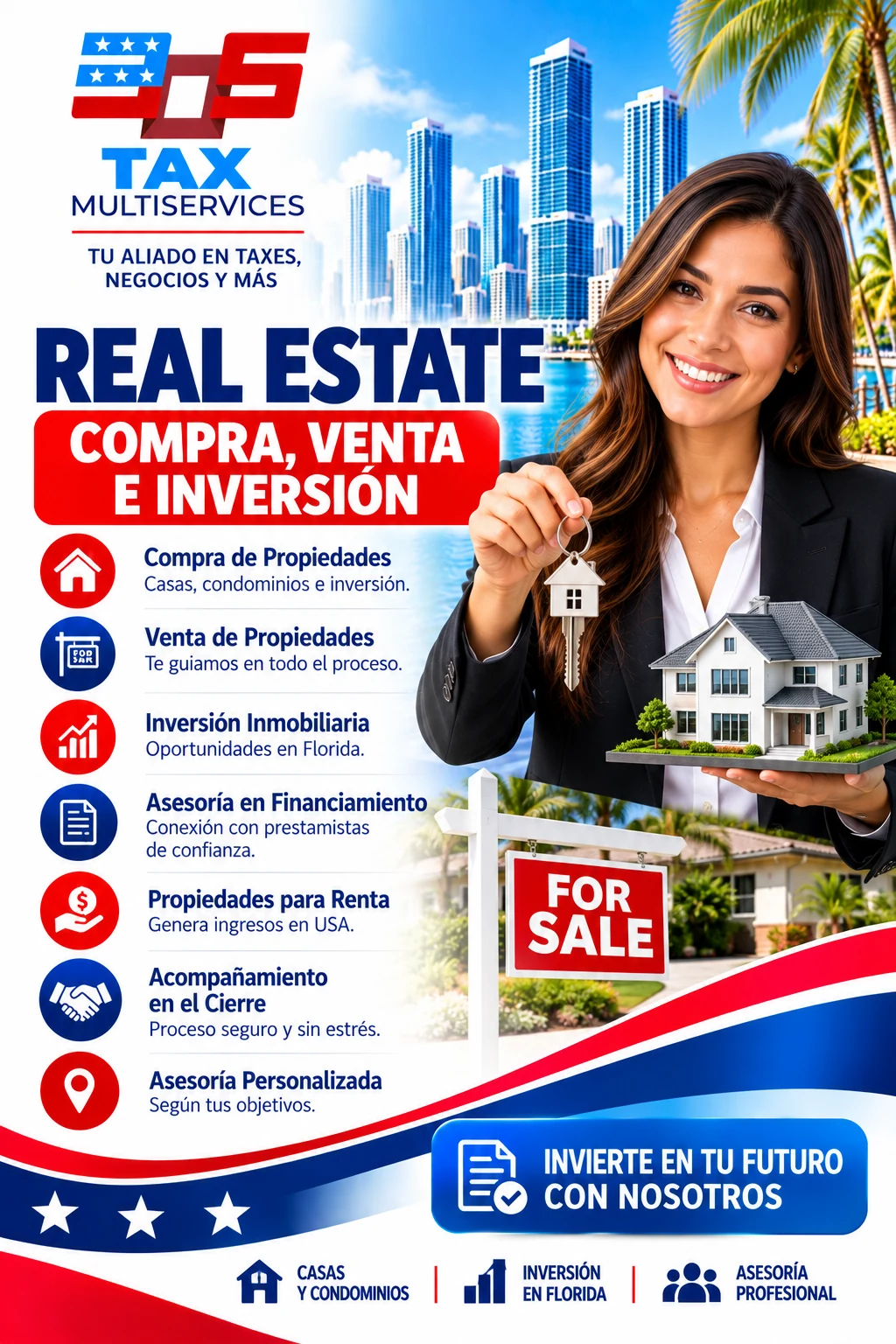 Flyer original de Real Estate
